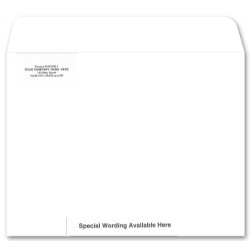 White Mailing Envelopes, Open Top