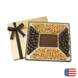 Holiday Chocolate Gift Boxes: Almonds & Cashews