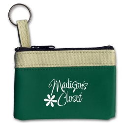109061, Keyring Zippered Classic Pouch