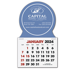 2024 Circular Label Calendars
