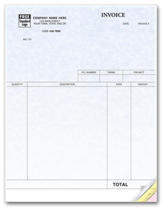 QuickBooks® Laser Service Invoices