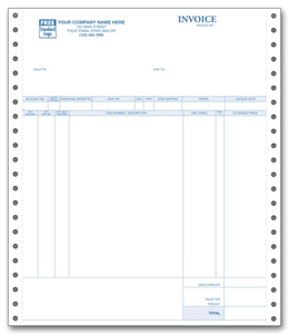 Continuous Redwing® Invoices