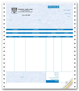 Continuous Product Invoice for Peachtree - Parchment