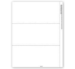 Blank 1099 Form - 3 Per Page