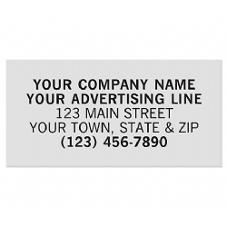 Rectangle Polyester Label