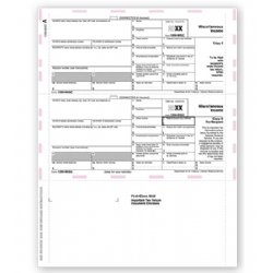 Laser 1099-MISC Tax Forms - Pressure Seal