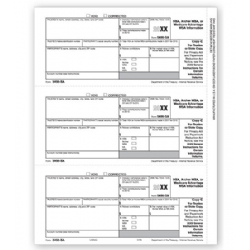 Laser 5498-SA Tax Forms - Trustee or State Copy C