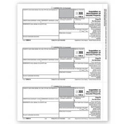 Laser 1099-A Tax Forms - Borrower Copy B
