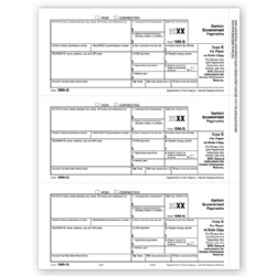Laser 1099-G Tax Forms - Payer or State Copy C