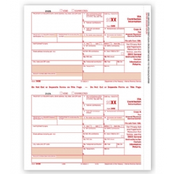 Laser 5498 Tax Forms - Federal Copy A