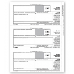 Laser 1098-E Tax Forms - Borrower Copy B