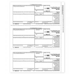 Laser 1099-LTC Tax Forms - Policyholder Copy B