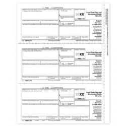 Laser 1099-LTC Tax Forms - Payer or State Copy D