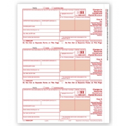 Laser 1099-CAP Tax Forms - Federal Copy A