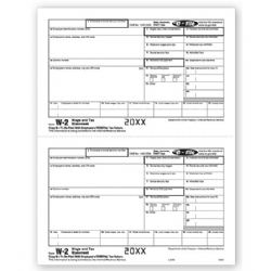 Laser W-2 Tax Forms - Employee Copy B