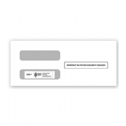 Two-Window Envelopes for 1099 Misc. 3-Up