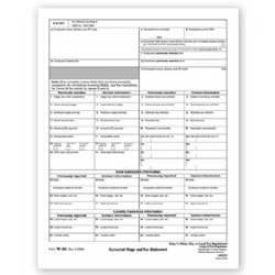 Laser W-2C Tax Forms - State, City or Local Copy 1 or D