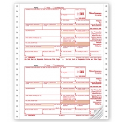 Continuous 1099-MISC Tax Forms