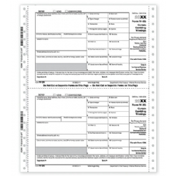Continuous W-2G Tax Forms