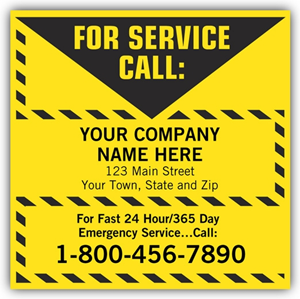 Contractor Service Labels