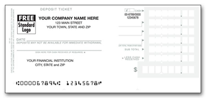 Deposit Tickets - Personal Size