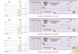 3-To-A-Page Checks with Choice of Voucher