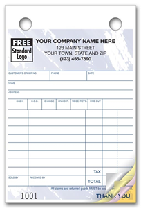 Small Order Forms