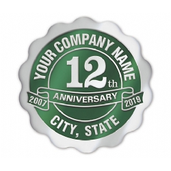 Personalized Anniversary Seal