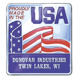 Personalized Made In America Seal Rolls