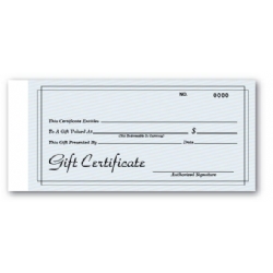 Contemporary Snapset Gift Certificates