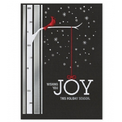 Holiday Chrsitmas Cards-Joyful Cardinal