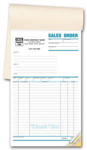 Carbonless Sales Order Books