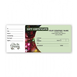 Gift Certificate- Holiday Ornament
