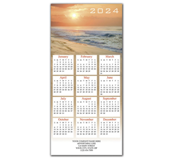 2024 holiday calendar cards for beach lovers