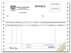 General Continuous Invoice