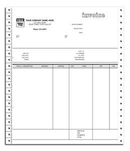 Peachtree Continuous Invoices