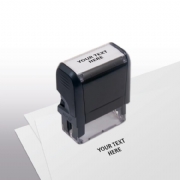 103046, Design Your Own Stock Stamp, Small - Self-Inking