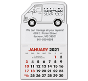 2021 Delivery Van Calendar