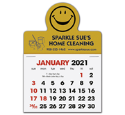 2021 Smiley Face Label Calendars