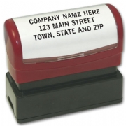 1132339, 3 Line Custom Stamp - Pre-Inked Stamp