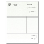 Custom Laser Parchment Invoices 