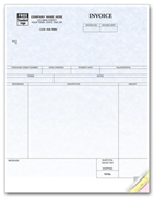 Laser Service Invoice - Parchment