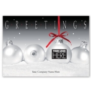 MT14018, Frosty Display Holiday Logo Cards