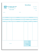 Laser Product Invoice for Peachtree