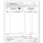 13861, Continuous Bill Of Lading Form