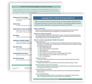 COVID-19 Stress Management and Prevention Sheets.