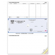 High Security Accounts Payable Check for Laser Printers