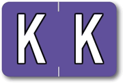Sycom®/Barkley® Individual End-Tab Labels - K