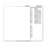 Blank Bulk 1099 Tax Forms - Multiple Backers, State Copy C