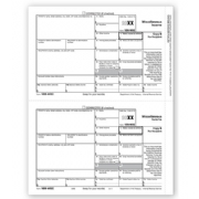 Laser 1099-MISC Tax Forms - Recipient Copy B